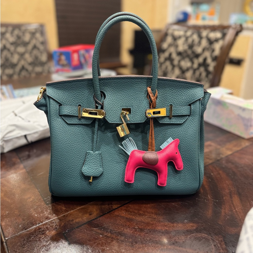 Designer inspired leather satchel bag handmade exclusive